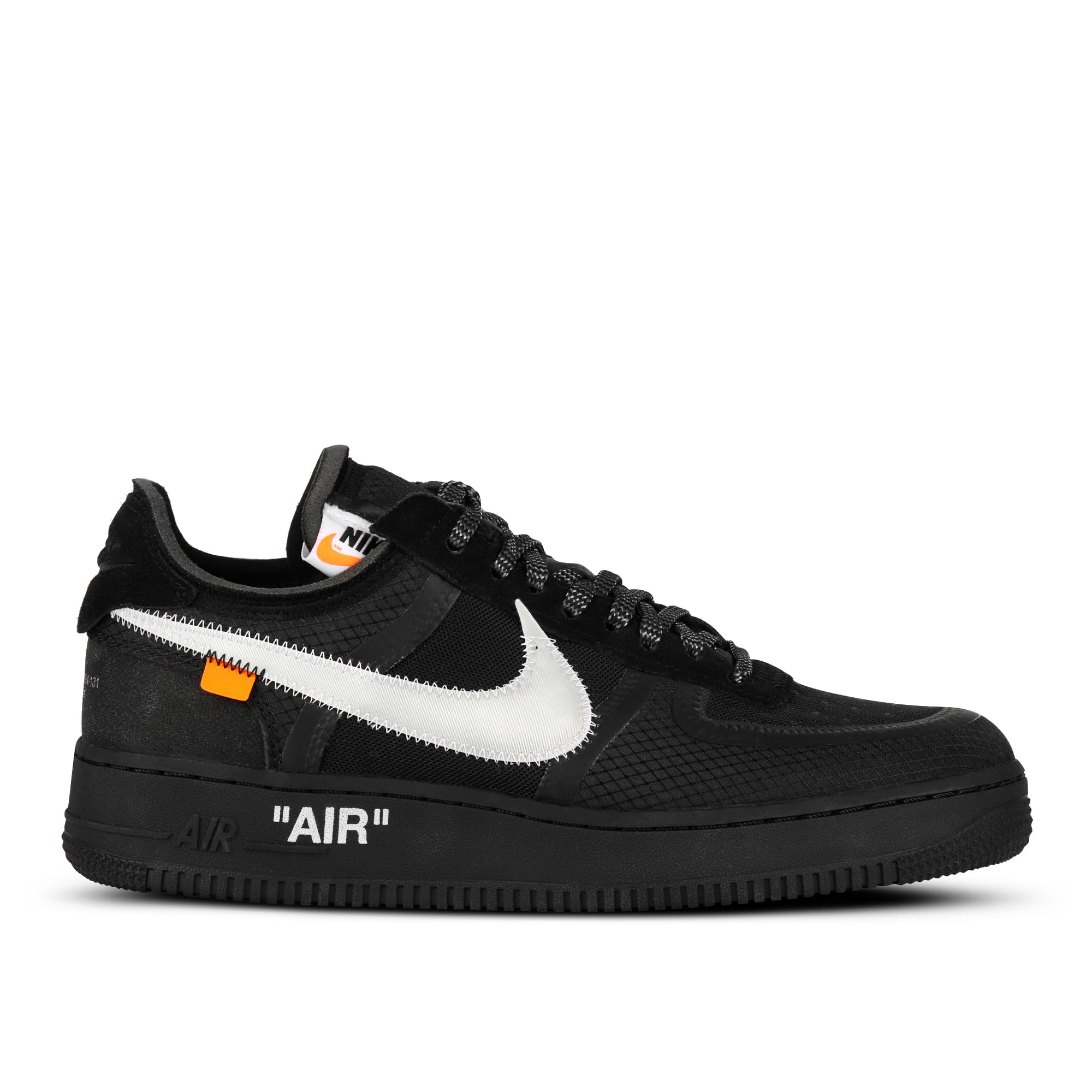 Nike x Off White Black Air Force 1 Low - SAVIC