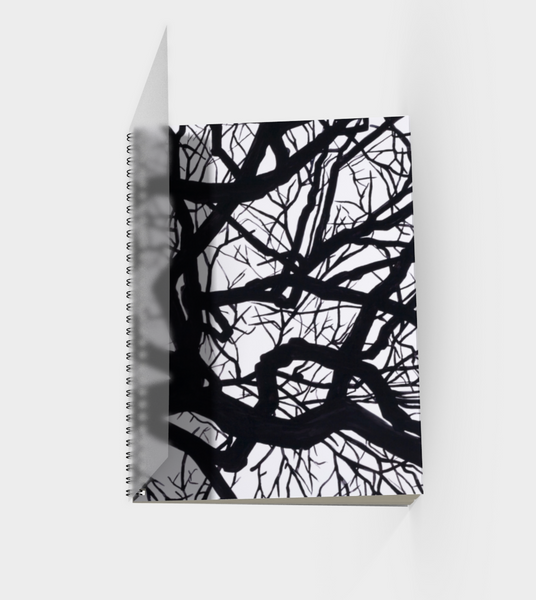 Camus Winter Tree Sketchbook Front Cover