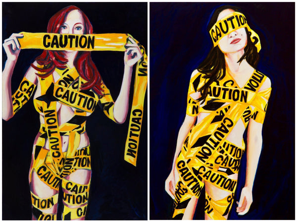 Caution Caution Painting 