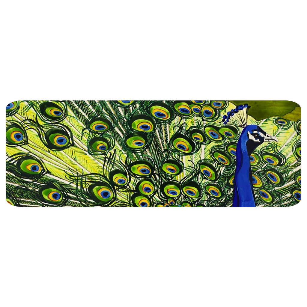 Peacock Yoga Mat