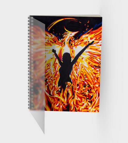 Phoenix Spiral Bound Sketchbook