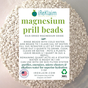 Magnesium Prill Beads | 3.3oz | Free e-book