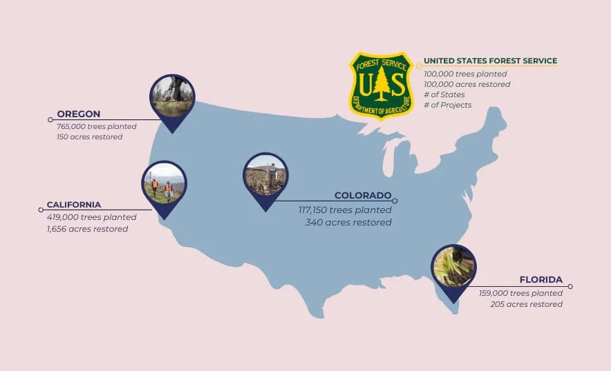 North America map