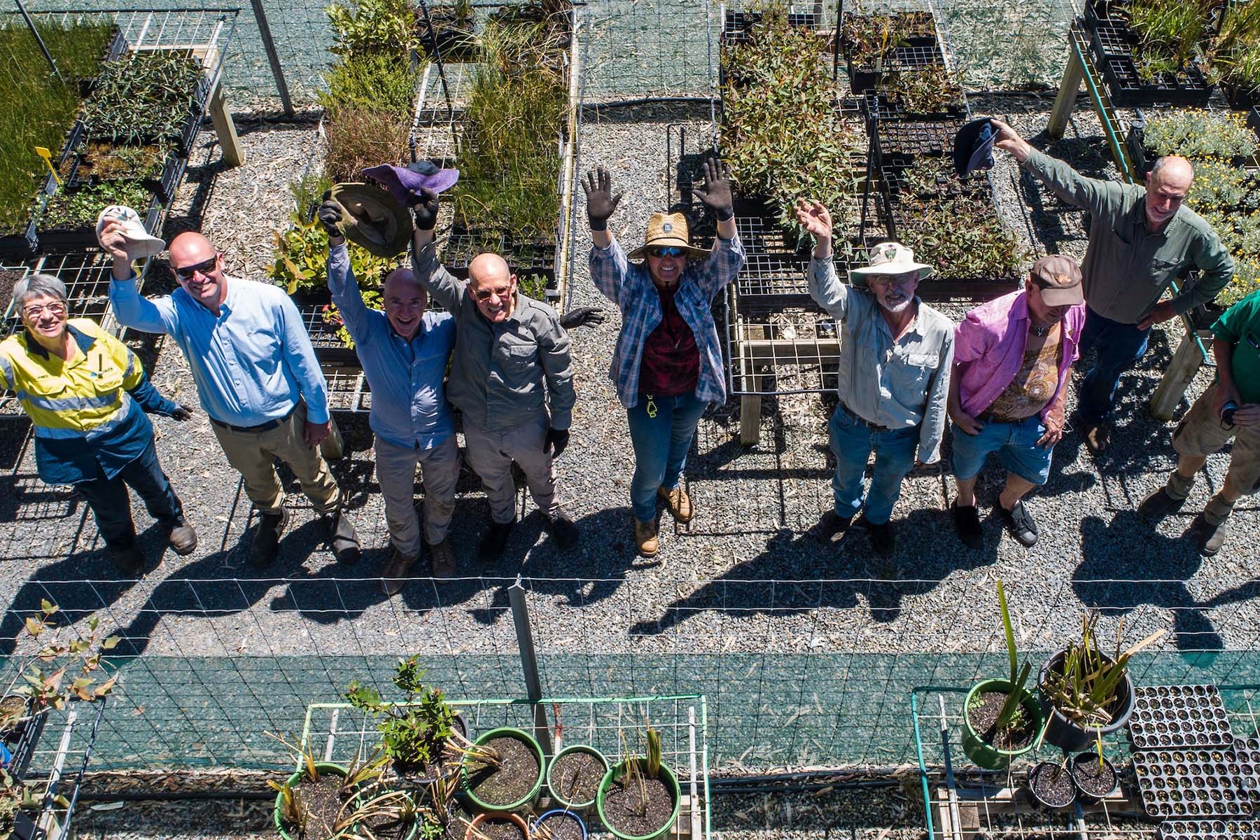 australia bushfire recovery nursery