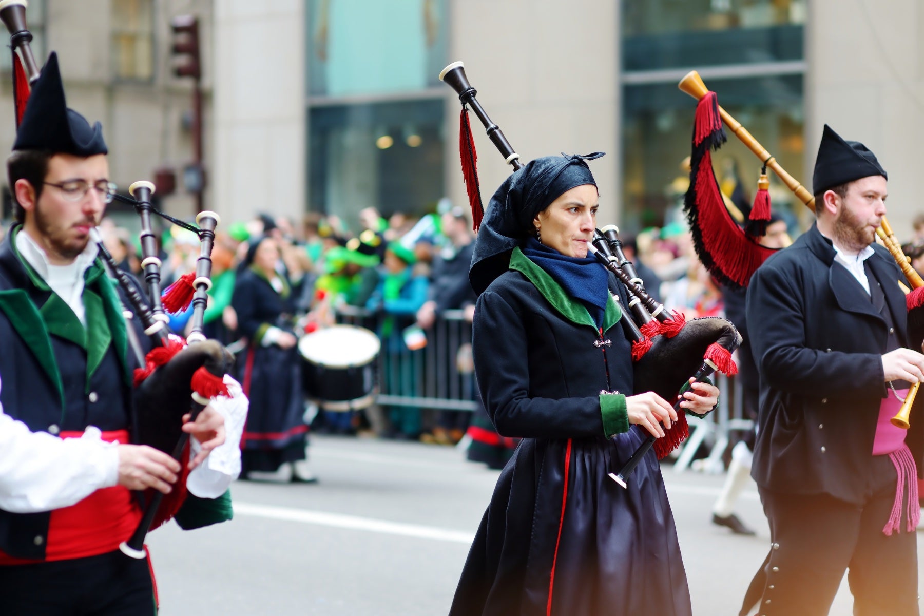 bagpipes st patricks day parade