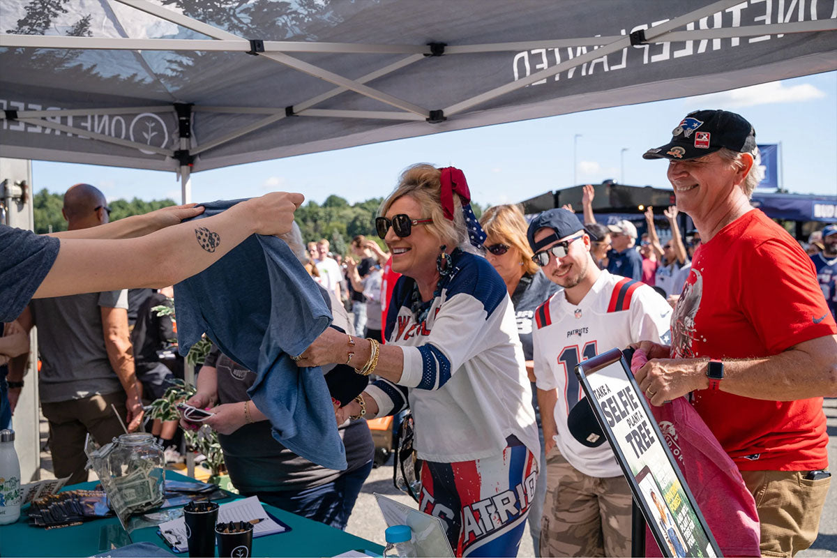 Tailgating & Tree Planting - Kraft Sports + Entertainment