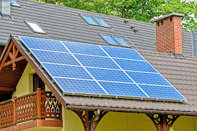 Solar panels for renewable energy