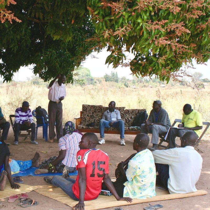 Tree planting communities Uganda