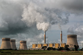 Carbon emissions from factory