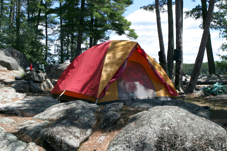 campsite sustainable camping