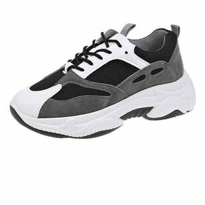 half black half white shoes