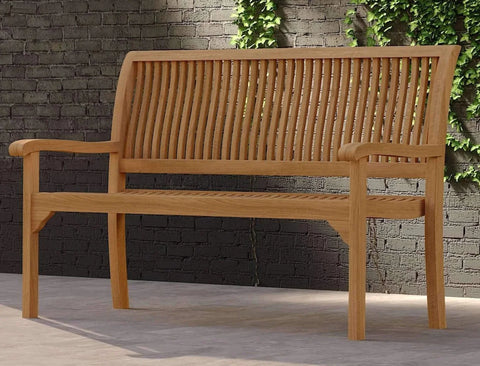 Guildford Teak Garden Bench