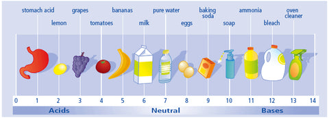 ilustration of acid and alkai