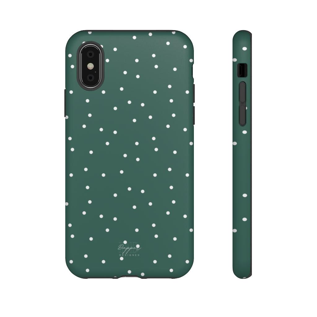 Polka Emerald - Dapper Designed iPhone Case