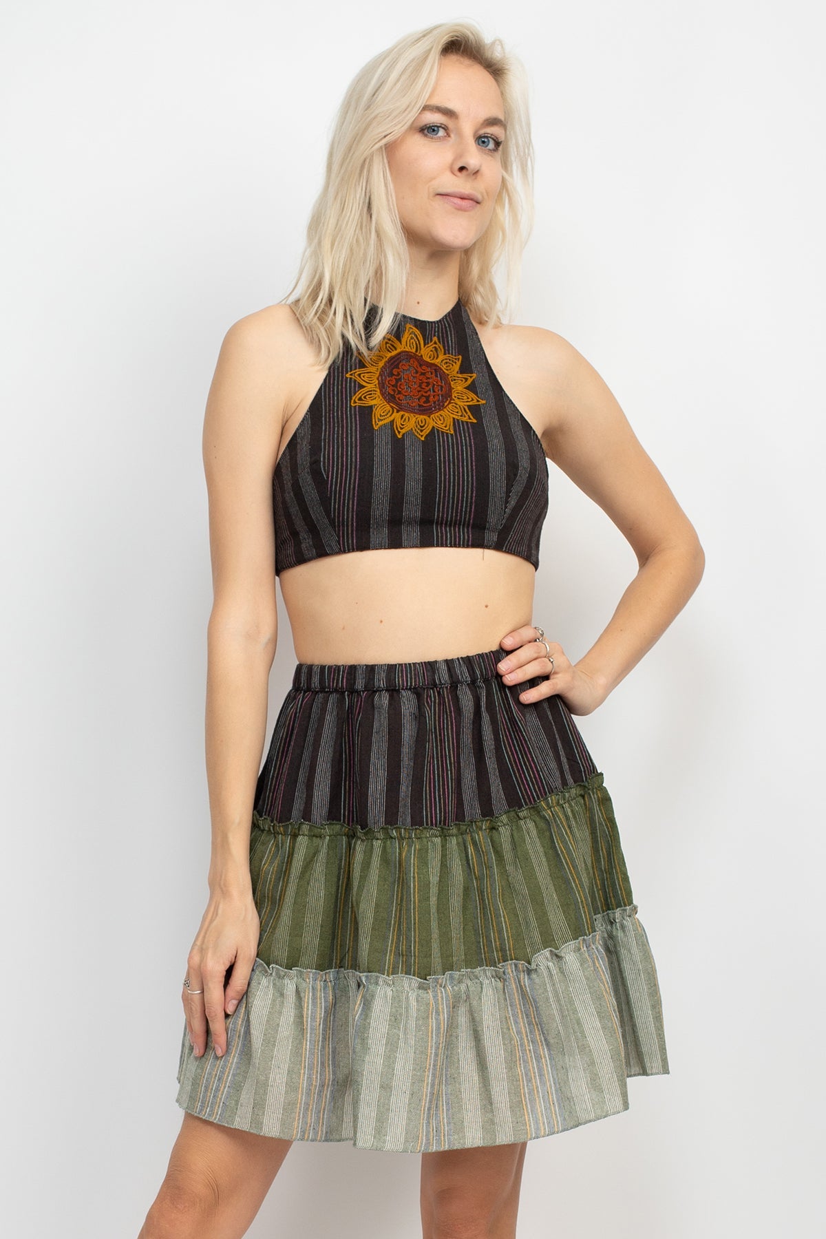 Groovy Paislety Halter Top