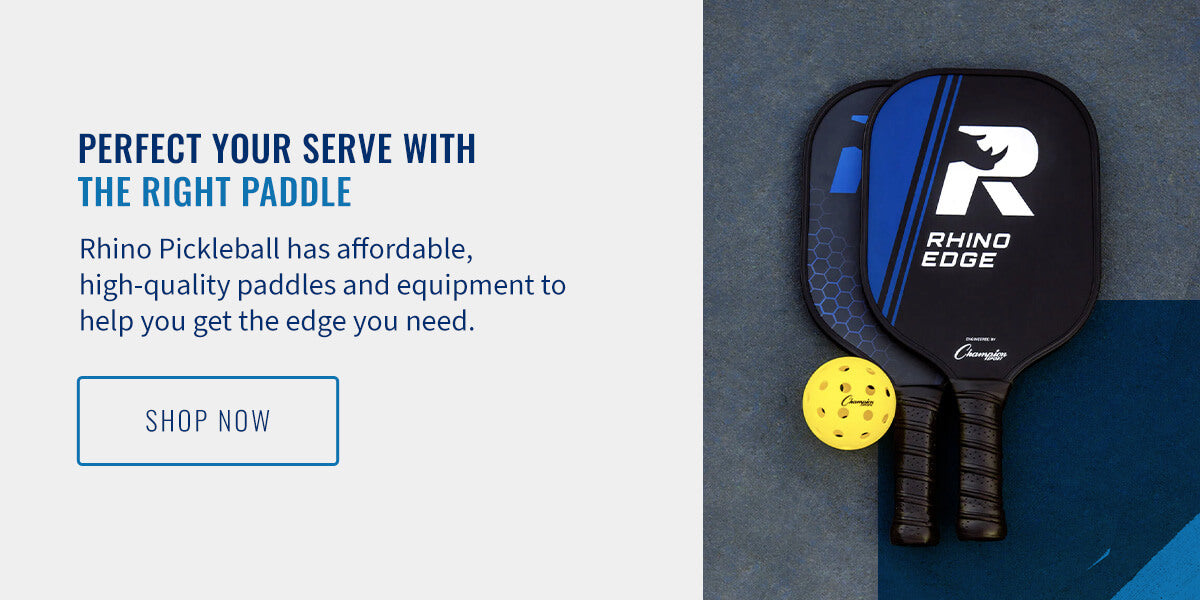 Perfect Your Serve With the Right Paddle