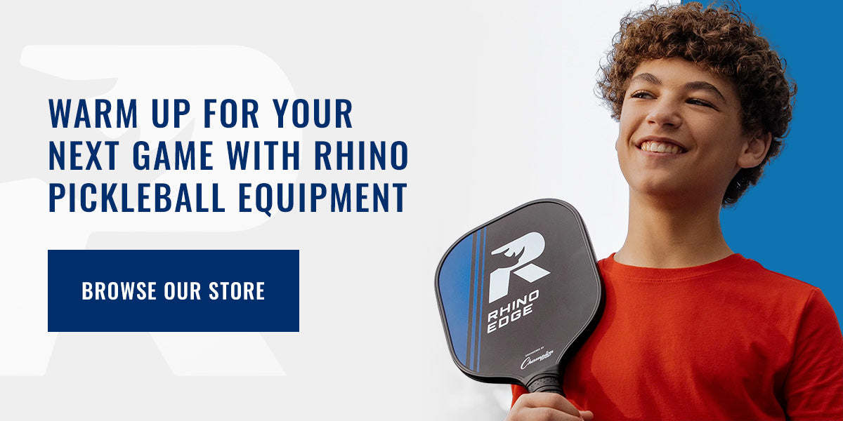 Warm Up for Your Next Game With Rhino Pickleball Equipment