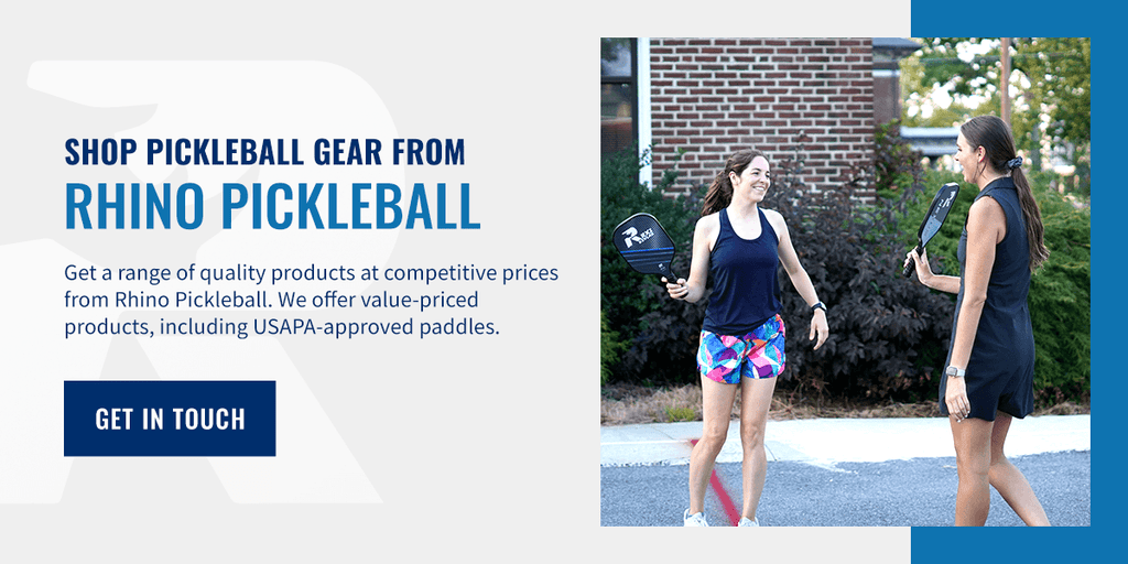 shop pickleball gear at Rhino Pickleball