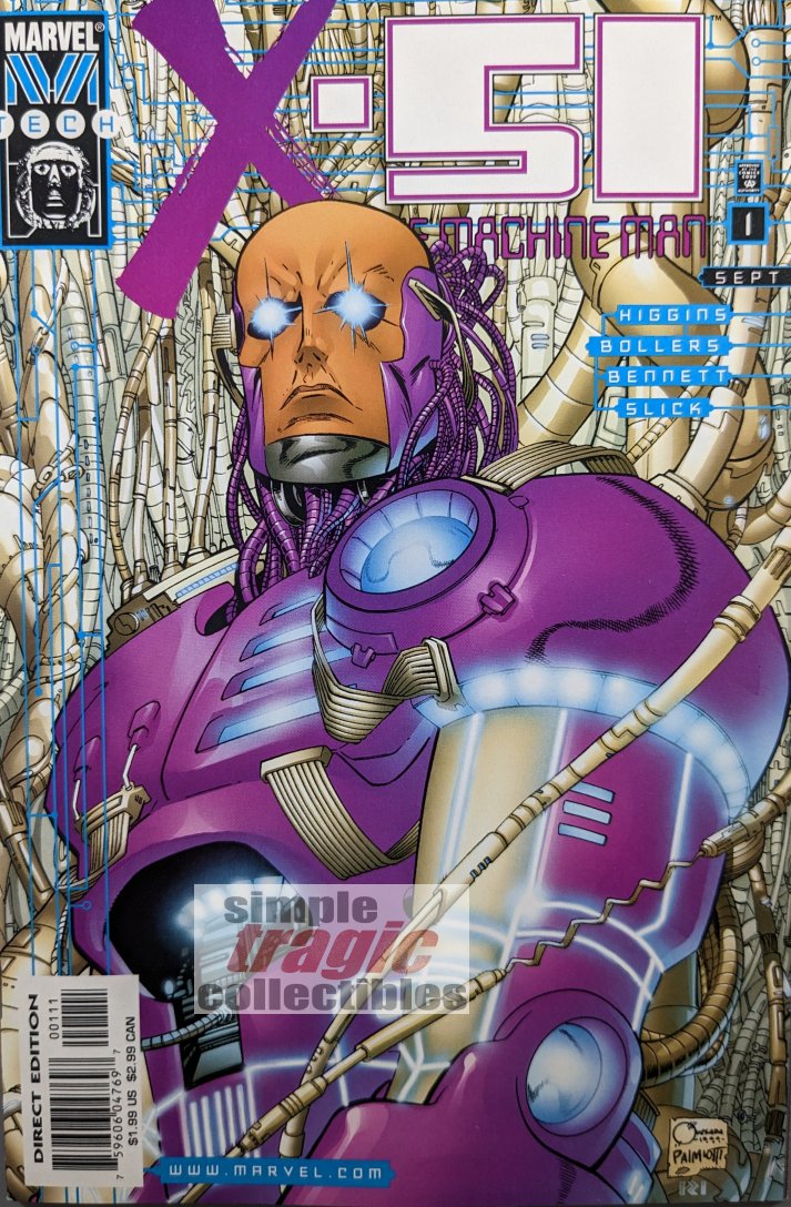 X-51 The Machine Man (1999) #1-12 Complete Set