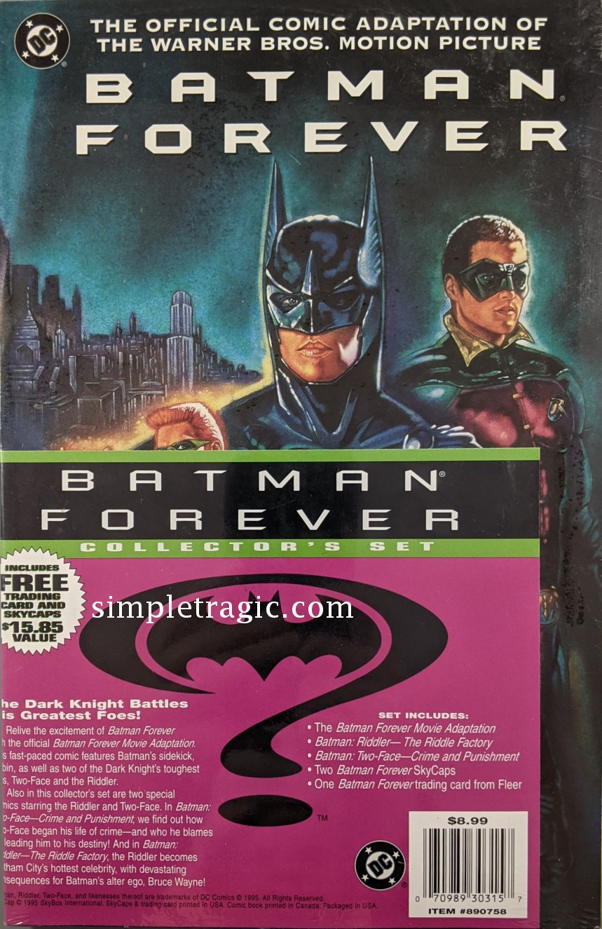 Batman Forever: Collector's Set (1995) (Sealed) – Simple Tragic Collectibles