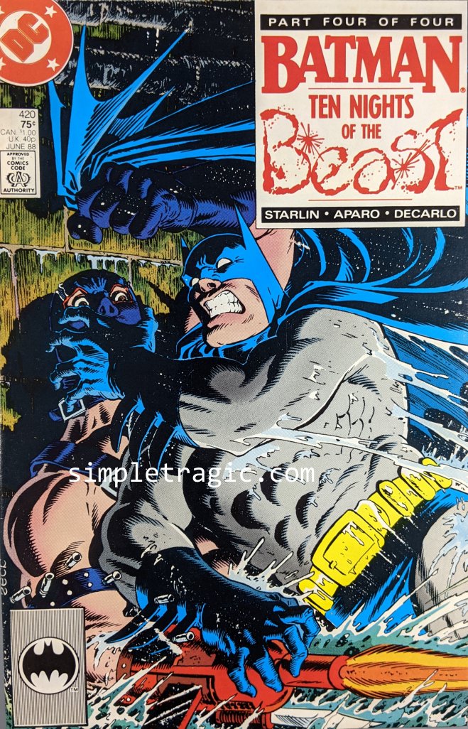 Batman (1940) #420 – Simple Tragic Collectibles