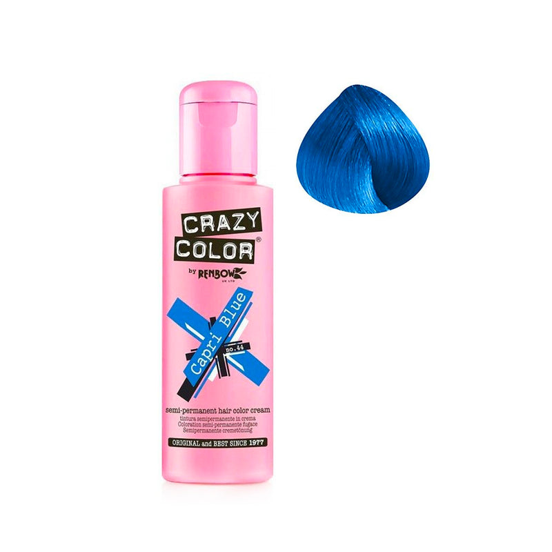 Crazy Color Capri Blue - hair color - hair - Hair products - Dayjour