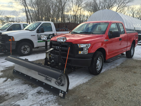 Snow dogg snow plow for 2015 Ford F150 Installation