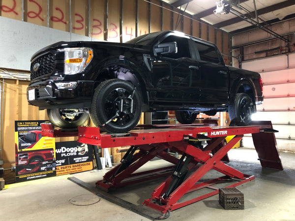 Chicago Lifted Truck Over sized Tire Alignment