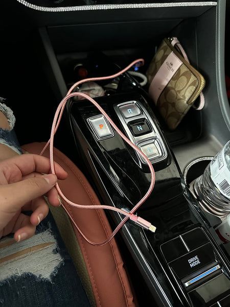 Pink Women's 4 Pack Lightning Charger Cable Apple