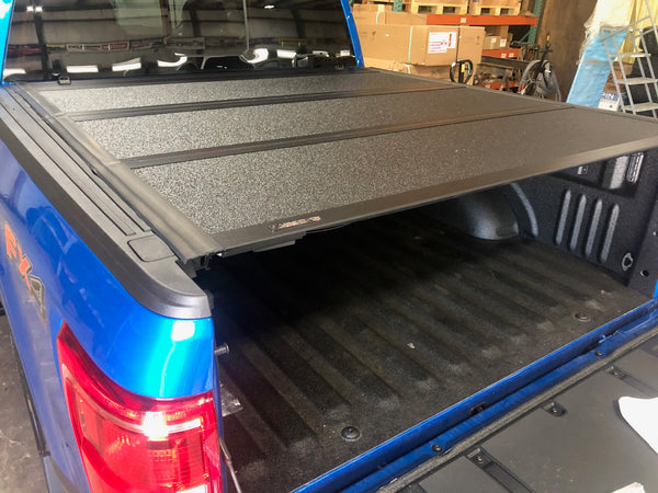 Hard Tri-fold tonneau cover installation near me