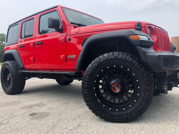 Jeep Wrangler XD Offroad Wheels Nitto Tires