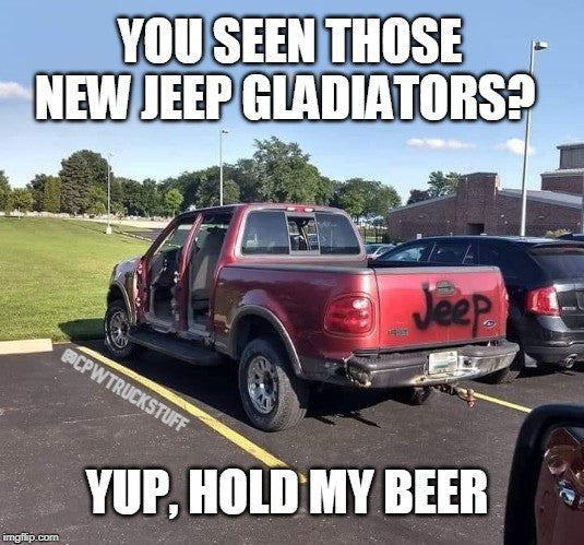 Jeep Gladiator Funny Meme Jeep Memes