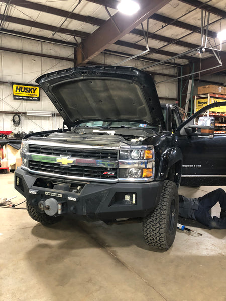 Offroad winch bumper installation near me