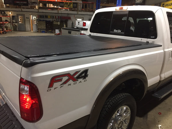 Tonneau Truck Bed Cover At Installation Shop Chicago