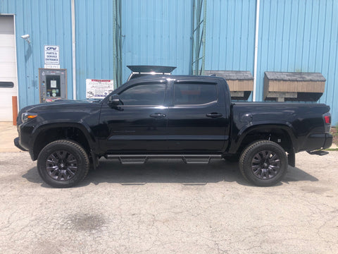 Toyota Tacoma Lift Kit Step Bar Installation