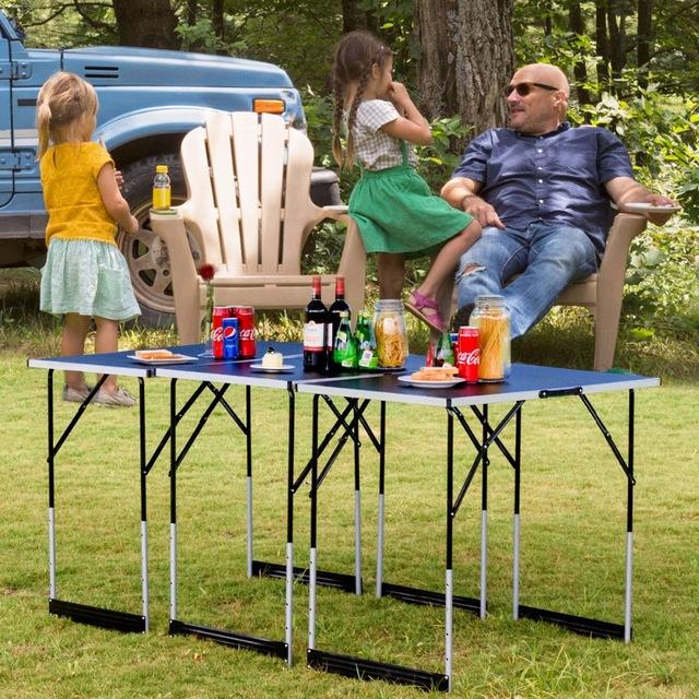 camping picnic table set