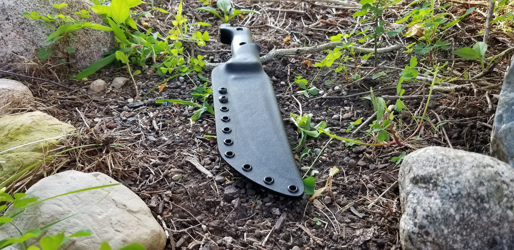 KA-BAR BK-5 custom Taco style kydex sheath w/ CANTED Offset BELTLOOP ...