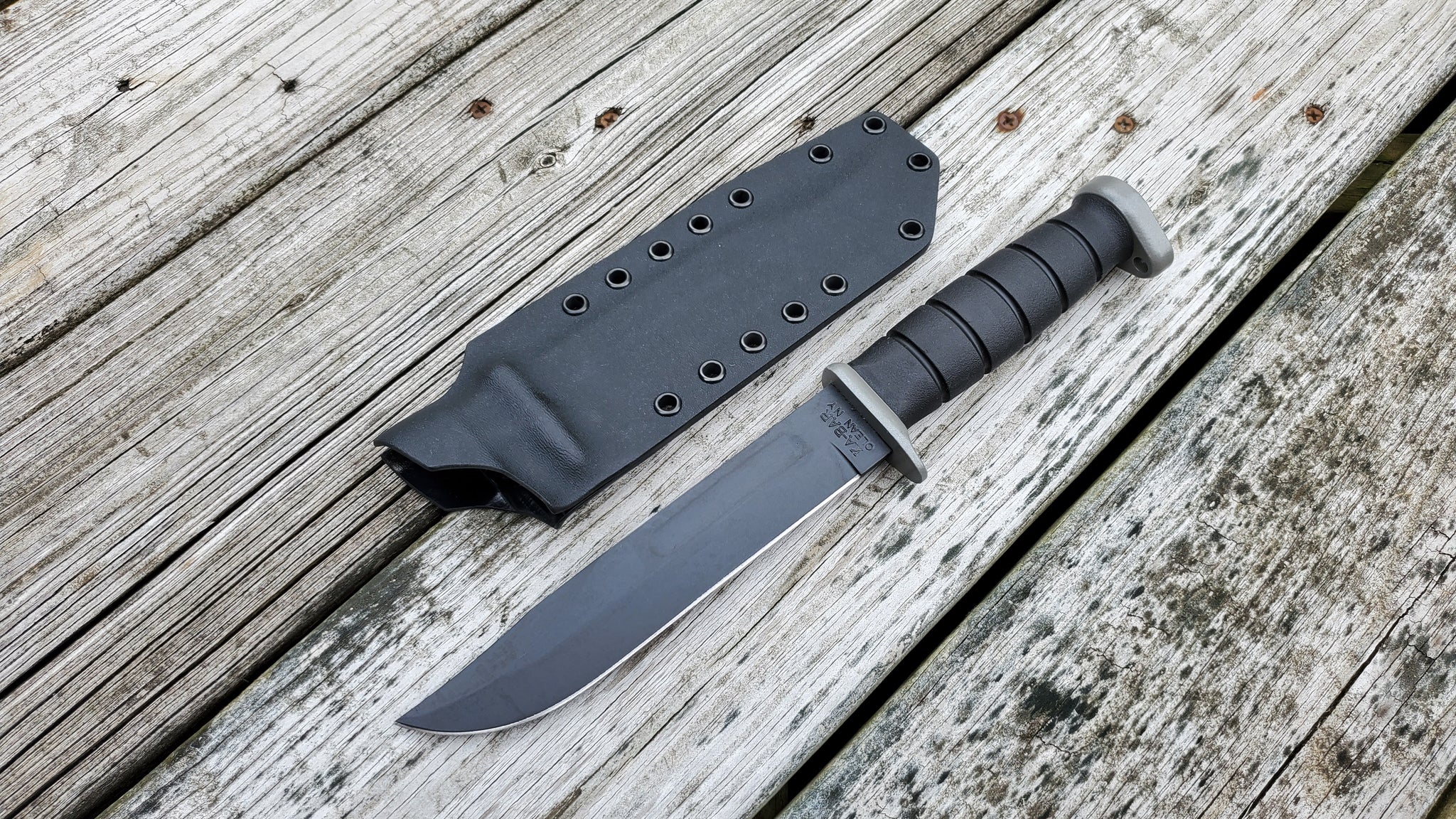 KA-BAR D2 Fighter Extreme Custom Pancake style Kydex Sheath – ARMORsheaths