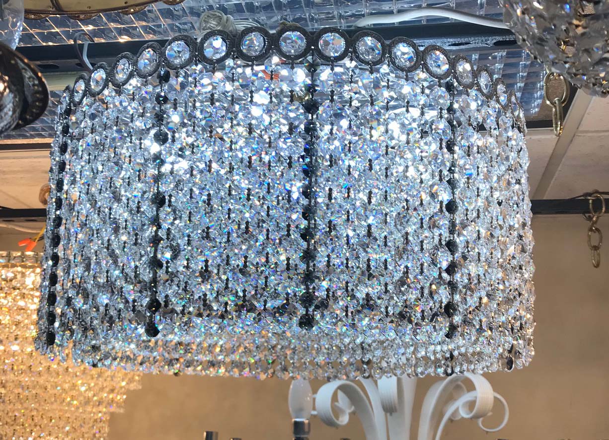 genuine crystal chandelier