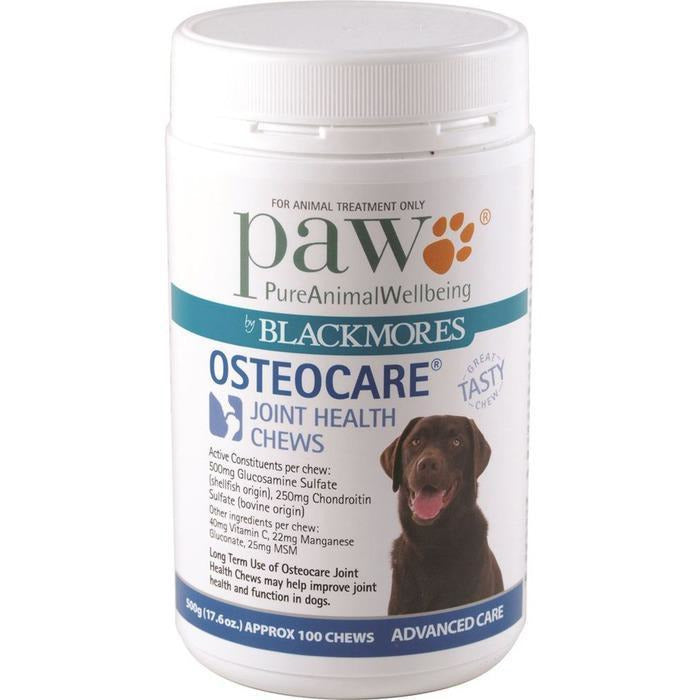 paw osteocare joint health chews 500g