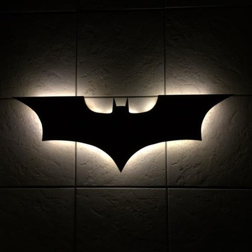 Classic Batman Logo LED Sign – NameAboveNames2018