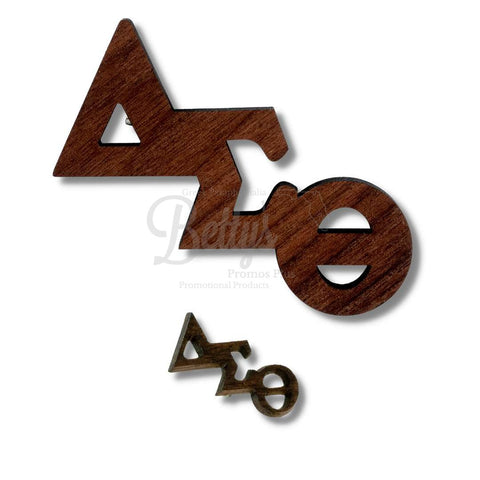 Delta Sigma Theta ΔΣΘ Mirrored Letters Wooden Desk Ornament – Betty's  Promos Plus, LLC