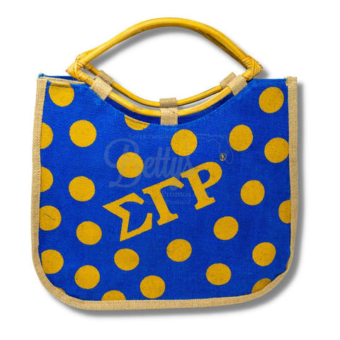 Sigma Sigma Sigma Canvas Tote Bag — GreekLife.Store