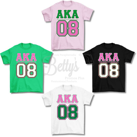 AKA White Monogram T-shirt