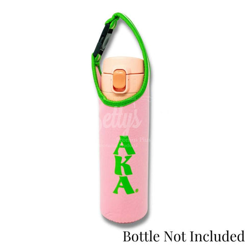 Alpha Kappa Alpha AKA 750ml Plastic Water Bottle with Flip Straw – Betty's  Promos Plus, LLC