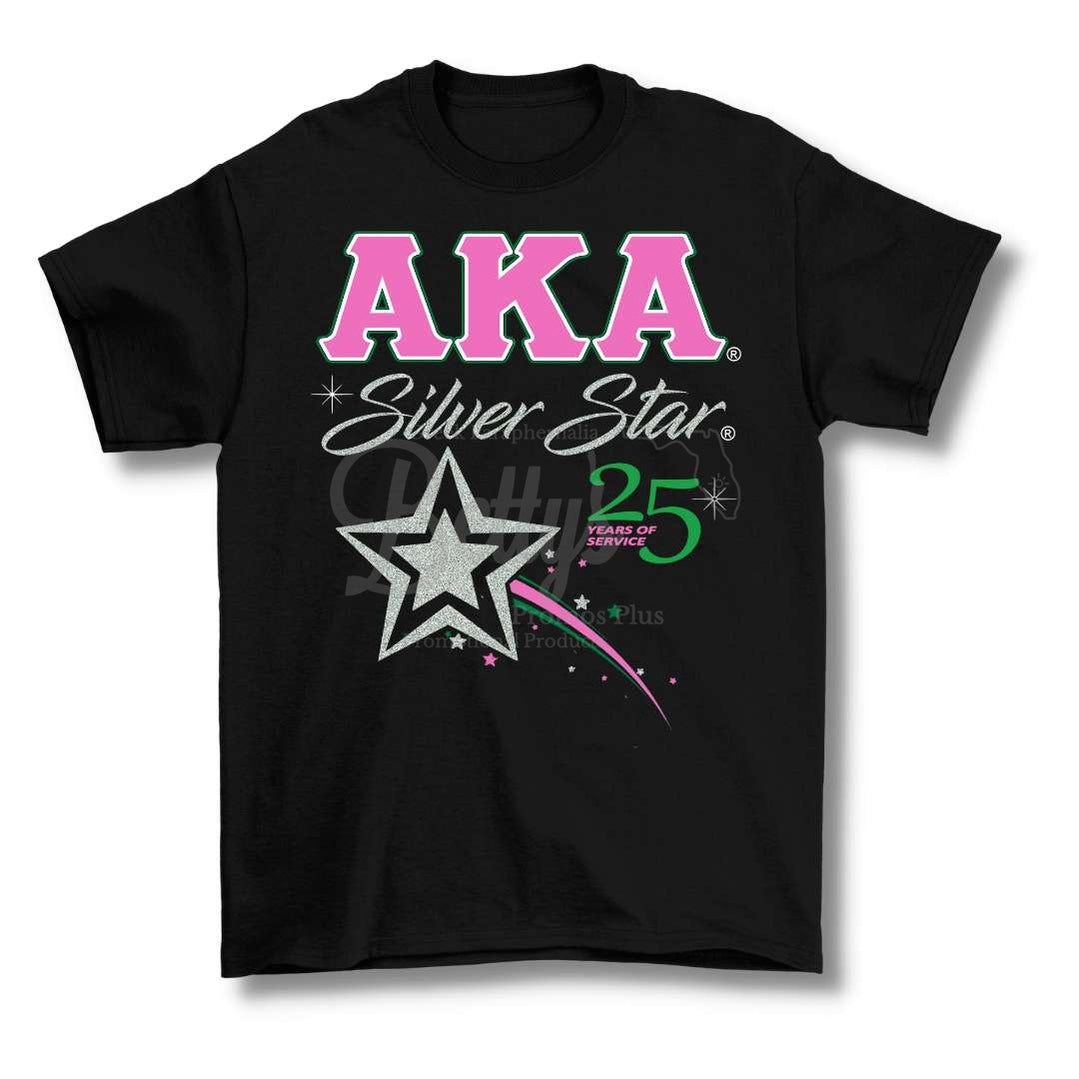 Alpha Kappa Alpha AKA Silver Star T-Shirt