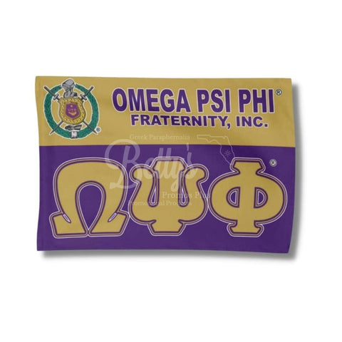 Omega Psi Phi ΩΨΦ Mirrored Letters Wooden Desk Ornament – Betty's