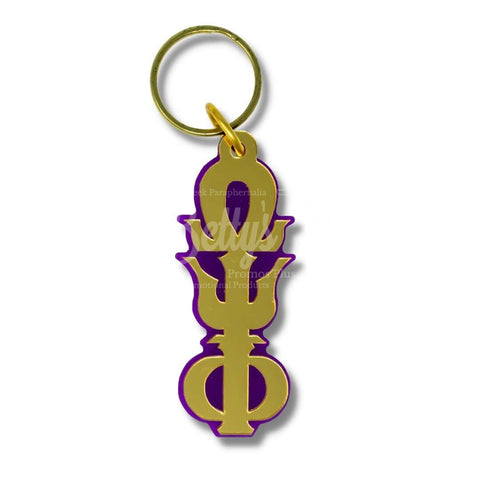 Omega Psi Phi ΩΨΦ Mirrored Letters Wooden Desk Ornament – Betty's Promos  Plus, LLC