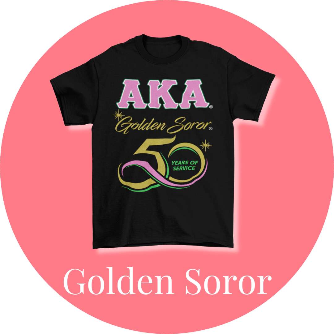 Alpha Kappa Alpha AKA Golden Soror Paraphernalia