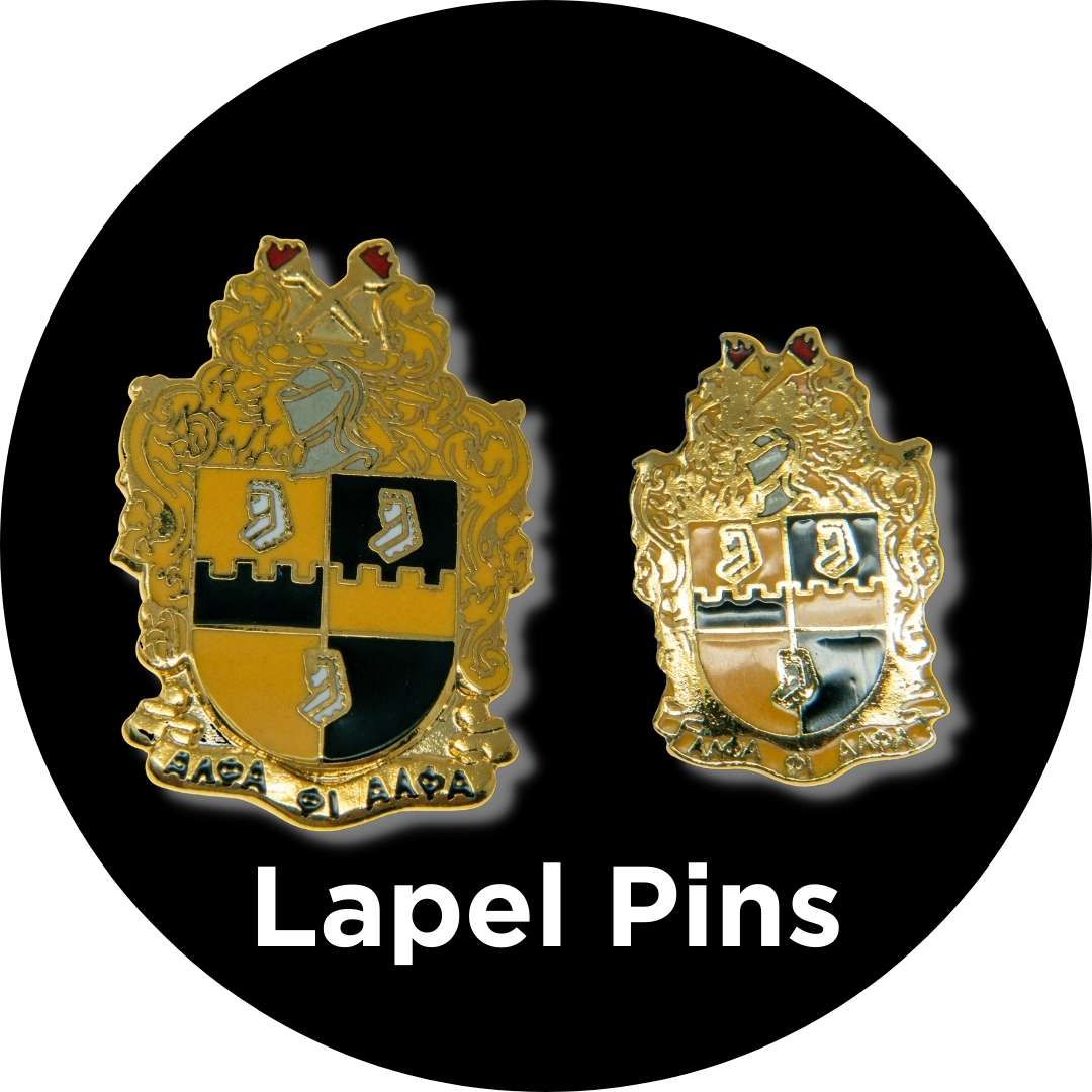 Alpha Phi Alpha ΑΦΑ Lapel Pins